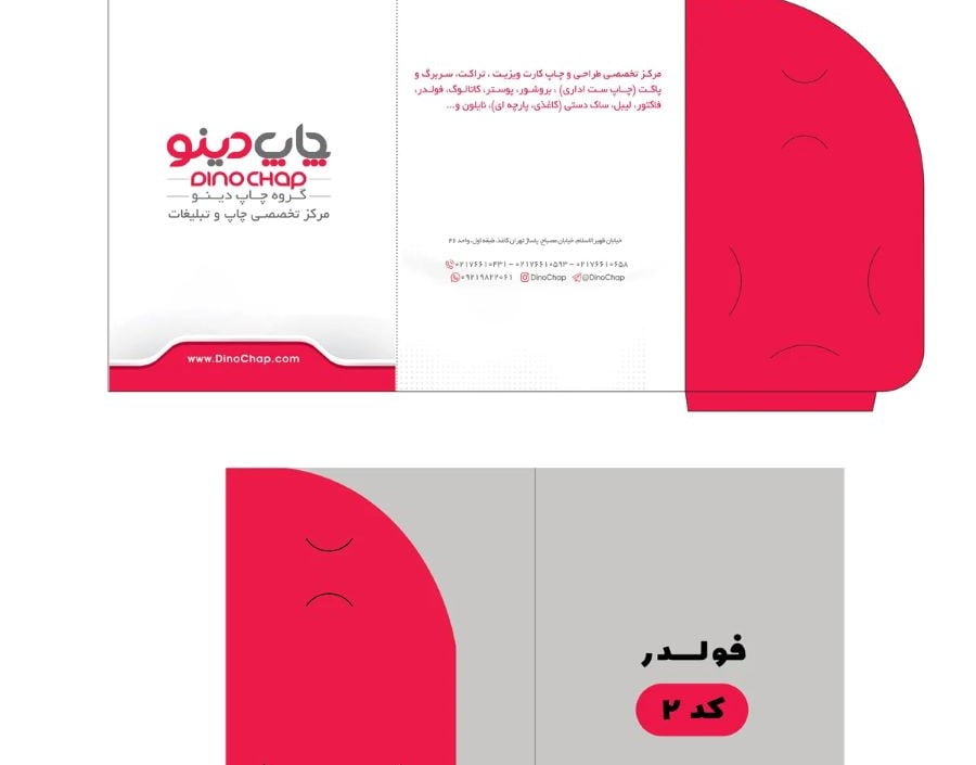 نکات مهم در طراحی فولدر