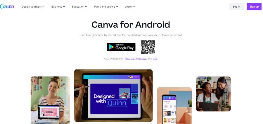 اپلیکیشن Canva