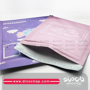 نمونه چاپ پاکت پستی دینوچاپ