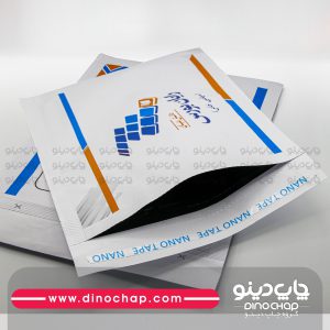 نمونه چاپ پاکت پستی دینوچاپ
