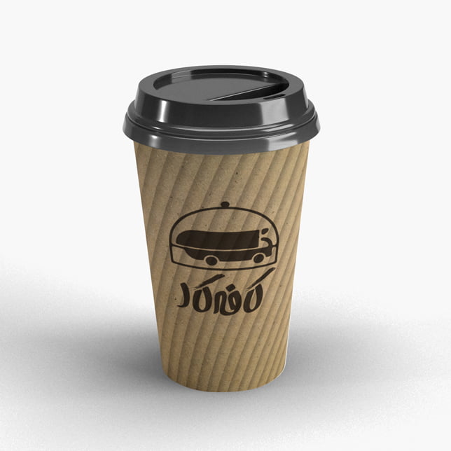 چاپ لیوان سه جداره 360 سی سی